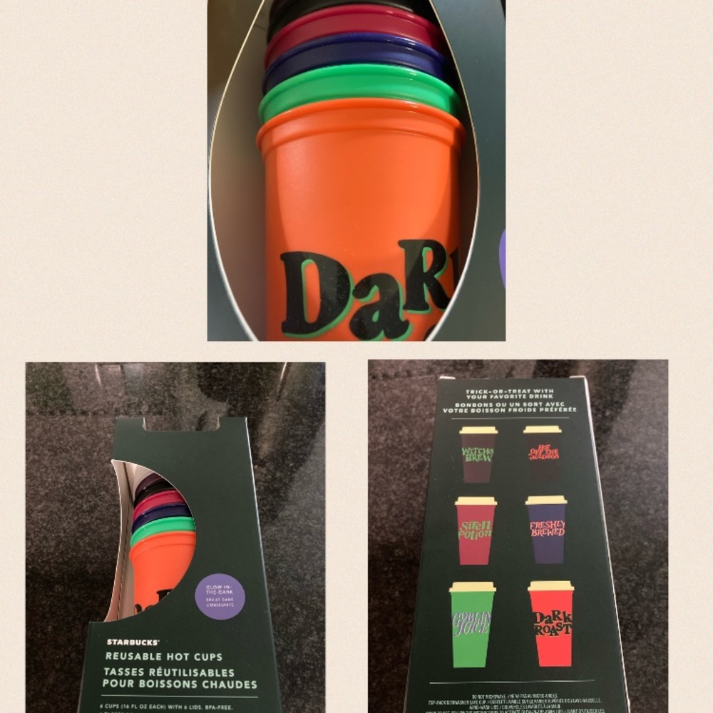 2020 Starbucks Reusable Halloween Cups